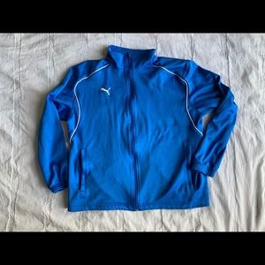 Mens Blue Puma jacket